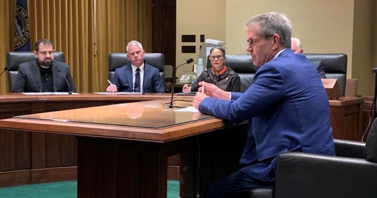 Gov. Pillen Addresses Committee on Pacific Conflict at Inaugural Meeting